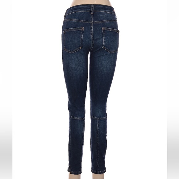 Pilcro and the Letterpress Front Seam High Rise Denim Legging Sz 26 - Picture 4 of 14